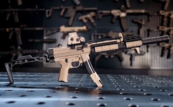 MIKES TACTICALS / HK MTX SP5L 9MM RIFLE   FDE - Image 2